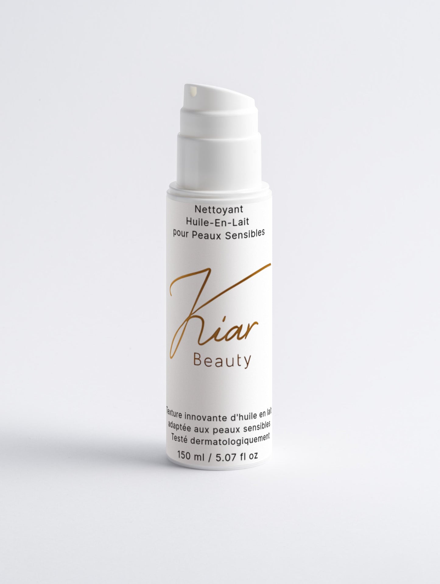KIAR Beauty - Nettoyant Huile-en-Lait pour Peaux Sensibles