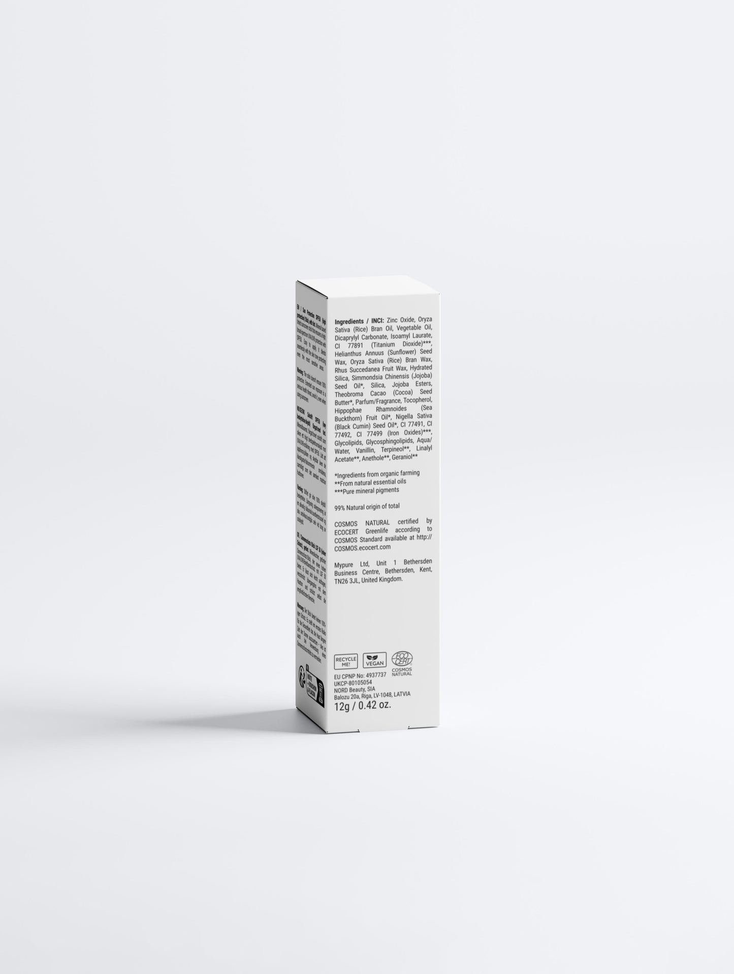 KIAR Beauty - Stick Solaire Minéral Teinté SPF 50