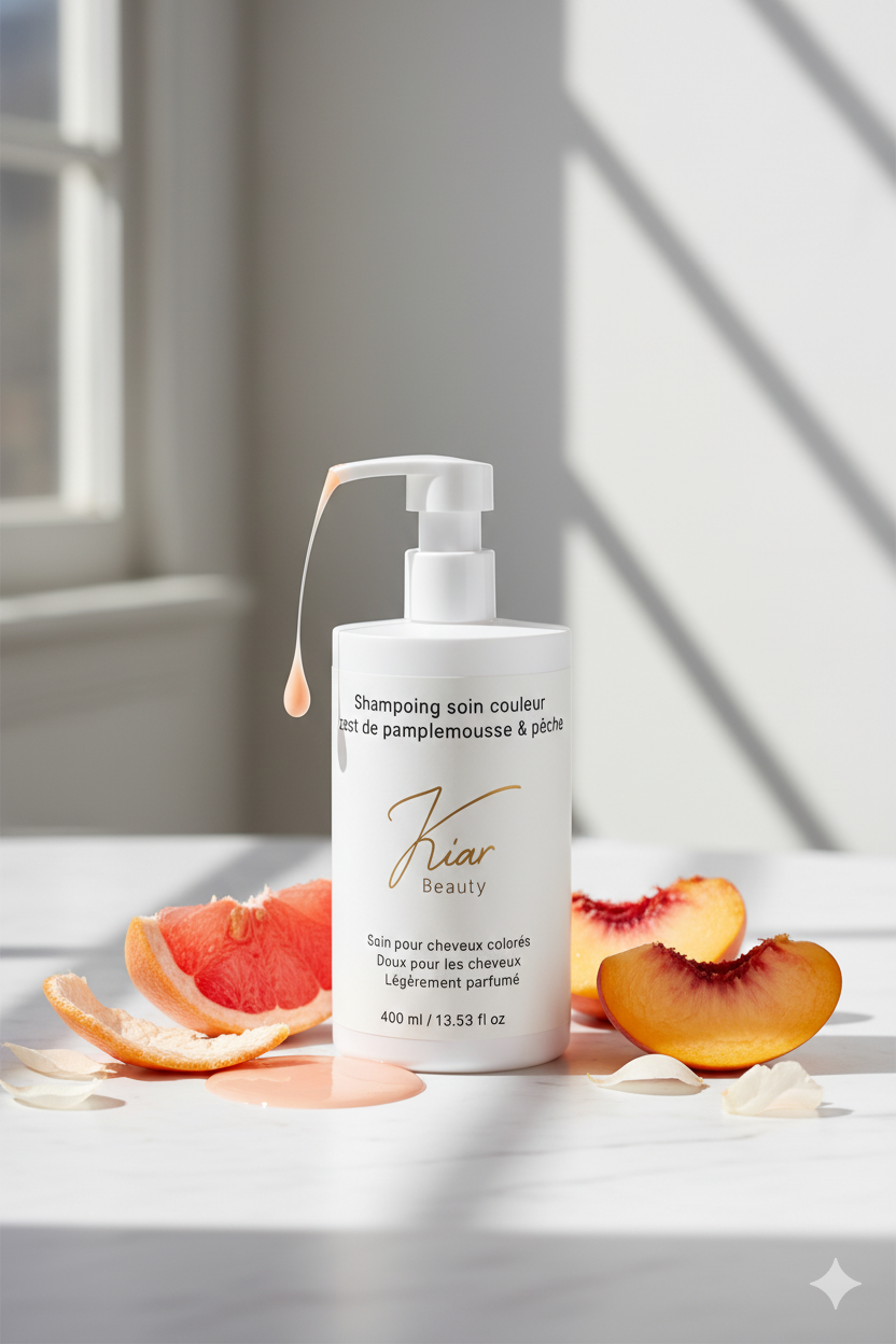 KIAR Beauty - Shampoing soin couleur à l'Aloe Vera