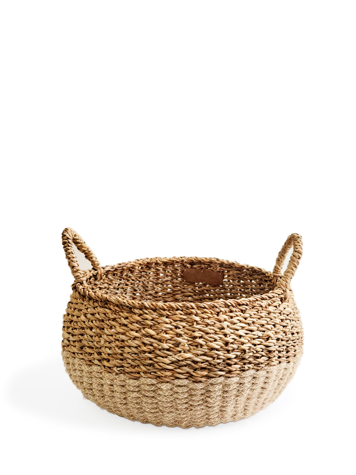 Paniers de Rangement en Jute & Seagrass