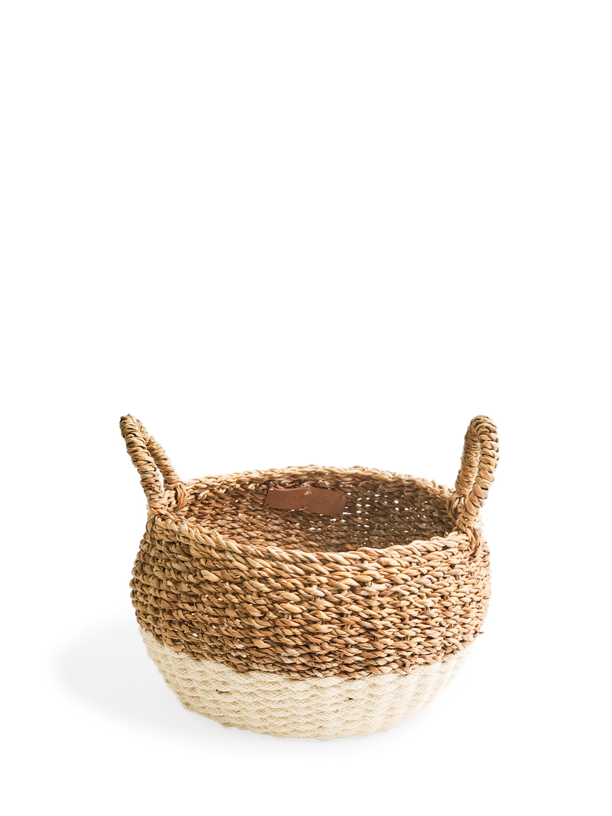 Paniers de Rangement en Jute & Seagrass