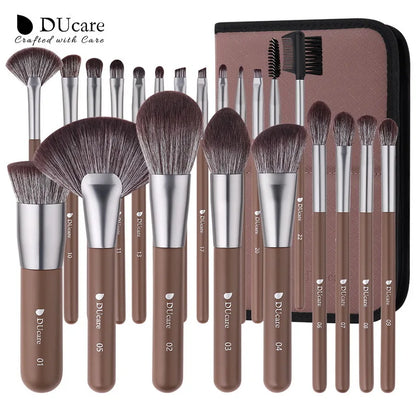 DUcare Coffret Élégant - Set de 22 Pinceaux Professionnels